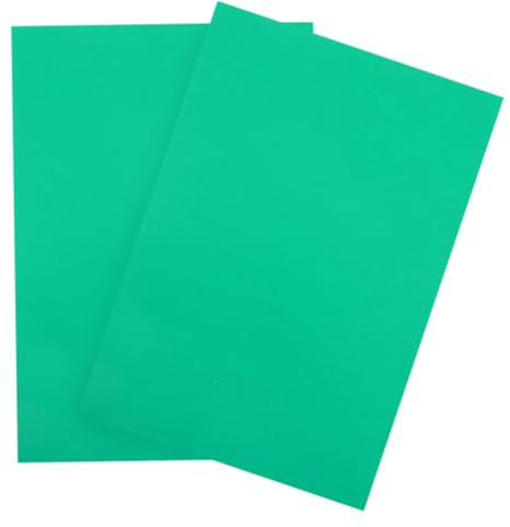 VANZACK 2 Piezas Bloque de Tallado de Linograbado en Pvc Verde para Impresión Artesanal, Fácil de Cortar y Tallar, Adecuado para Manualidades y Proyectos Creativos
