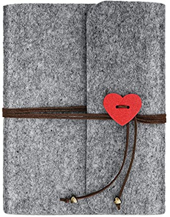 Fotoalbum zum Selbstgestalten,Schwarze Seiten Vintage Filz Scrapbook DIY 30 Blatt,Fotoalben für Valentinstag Jahrestag Geburtstag Geschenk 25X23.5CM,Braun,Groß