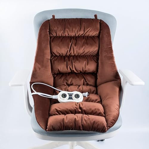 Heated Seat Pad, Electric Heated Seat Cushion, with 9 Heat Levels & Time Settings for Home & Office, USB Heating Seat Cover for Chair, Sofa, Couch, Cozy Warmth