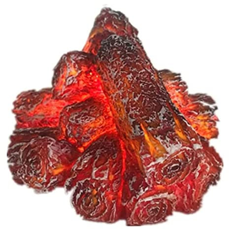 Camino finto realistico finto caminetto tronchi LED camino artificiale ardente fiamma camino senza fiamma camino elettrico per la decorazione domestica senza batterie