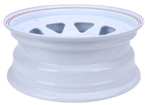 aqxreight Jante de Remorque 14x5,5 4-100, Jante de Secours en Métal de 14 Pouces à Haute stabilité pour Remorques Cargo Polyvalentes et Remorques de Bateau.