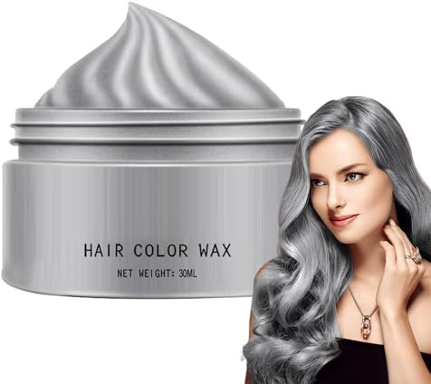 Cire Colorante Capillaire Temporaire | Cire De Coloration Capillaire 30ml | Pâte Lavable Pour Déguisements Fêtes Cosplay