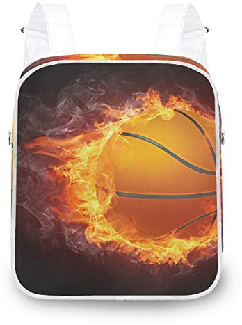 MONTOJ Reisetasche Basketball On Fire Multifunktionaler Campus Rucksack