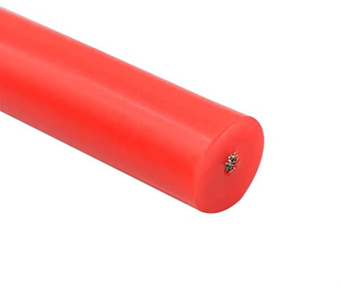 MIBSH Pipe House 5Meters Soft Silicone Wire, 5KV 15KV 20KV DC High Voltage Cable, 20/18/17/15/13AWG, Heat Resistance and Breakdown Resistance Soil Electronics (Size : 5KV, Color : 17 AWG 5Meters)