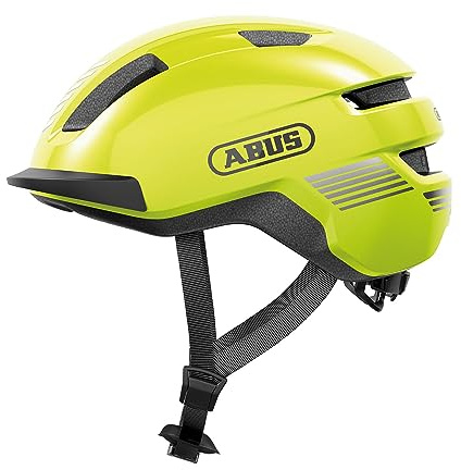 ABUS Casco para bicicleta Purl-Y - apto para e-bikes y S-pedelecs - elegante casco de seguridad NTA para adultos y adolescentes - amarillo, talla S