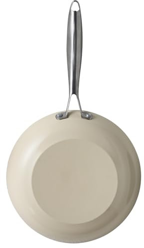 YUTANN Sartén de Hierro Fundido, Sartén Antiadherente 20 cm para Tortilla de Patatas, Libre de PFAS/PFOA, Apta para Lavavajillas e Inducción