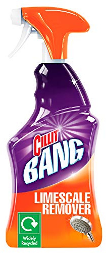 Cillit Bang Limescale Remover, Use in Showers, Bathrooms, Kitchen,Removes Limescale, Grime & Rust, Size: 750ml