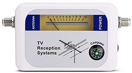DVB-T Digital TV Antenna Signal Detector and Strength Meter - Terrestrial TV Aerial Signal Finder Receiver