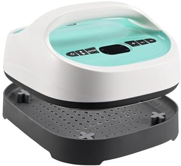 ColorSub T-Shirt Heißpresse, 21 x 24 cm, Hitzepresse, tragbare Wärmedruckmaschine für Sublimationsdruck Vinyl HTV Hemd, Hut, Tasche, Drucker mit schneller Erwärmung HTV-Vinyl-Projekte