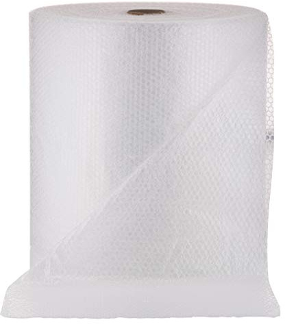 TPZ The Packaging Zone | Large Roll of Premium Polythene Bubble Wrap | Small Bubble Protective Wrap | Air Bubble Packaging for Moving Delicate Items & Package Storage Boxes (Clear, 500 x 100m)