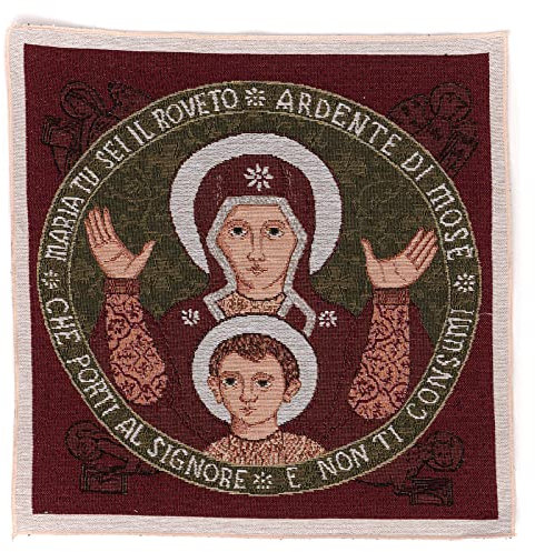 Holyart Tapisserie Mère de Dieu Buisson Ardent 40x45 cm