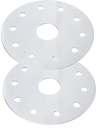 Zerodeko 2 Uds Componente De Hoja Adaptador De Inducción De Cocina Difusor De Placa Radiante Difusor De Calor para Estufa De Gas Placa Adaptadora De Placa De Inducción Estufa Almohadilla