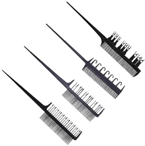 SHERCHPRY Pettine Per Tinture Capelli Di Pettini Professionali Per Parrucchieri Pettine Coda Per Mèches Strumenti Per Colorazione Capelli