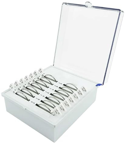Ensemble de lentilles d'optométrie multifocale pour examens ophtalmologiques complets et correction de la vision