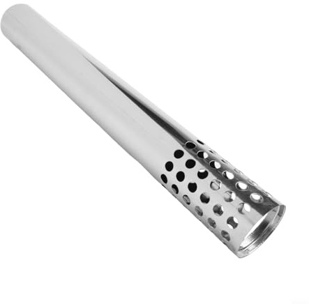 Rallonge de tuyau de poêle de 50 cm, tube de conduit de cheminée de 60 mm, en acier inoxydable pour poêle à bois, poêle de tente et cheminée, design anti-vent