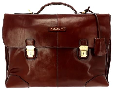 The Bridge Vespucci Aktentasche 41 cm Marrone