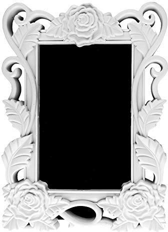 Ideen mit Herz, cornice in stile barocco, con rilievo, cornice portafoto da dipingere, DIY