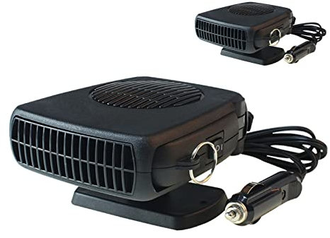 Ventola per Riscaldatore per Auto, Sbrinatore per Riscaldatore per Auto 2 in 1 Filo di Rame Puro per Riscaldamento Efficiente per Auto (12V)