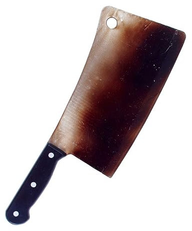 Horror-Shop Hachette De Boucher Rouillée 36cm