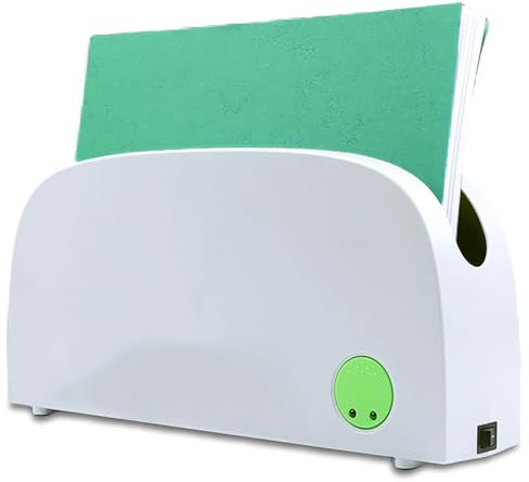 Good Homie Elektrische Heißschmelzbindemaschine，Thermobindegerät A4 mit max. 33 mm Bindestärke, A4-Buchkantbindeset, 1-minütiges Schnellbinden für Fotoalben, Dokumente und Berichte