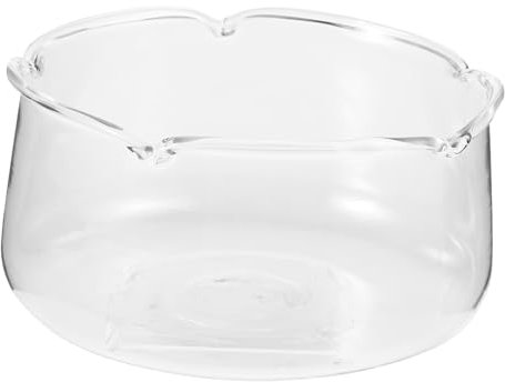 OUNONA Transparente Glasvase Für Hydrokulturpflanzen Klare Pflanzenvase Mit Wurzelansicht Glastopf Für Lotus Und Seerosen Hydrokultur-pflanzgefäß Für Zimmerpflanzen