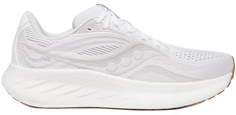 Saucony Ride 18 Size 40.5 EU Colour: Black Skydiver, 107 White Gum, 9.5 UK