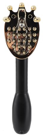 Rascador de Espalda Eléctrico, Herramienta de Vibración Telescópica Rascador de Espalda Eléctrico 45 cm Mango de ABS para Cuerpo y Relajación en Casa (Negra)