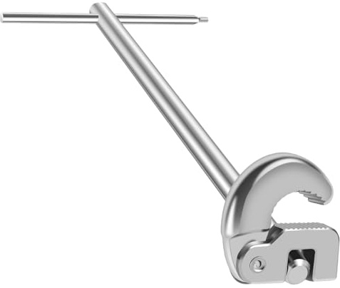 Chiave per lavabo, chiave a dado del rubinetto, chiave multifunzione regolabile, strumento di riparazione dei tubi, strumento di installazione sanitaria | cucina bagno vasca giardino rubinetto