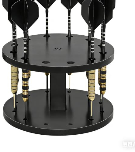Dart Display Rack Akryl Slim Bordsskiva Organizer Effektiv Dart