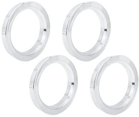 X AUTOHAUX 4pcs Bague de Centrage 73.1 à 56.1mm Jante Aluminium Alliage Voiture Moyeu Anneaux Centriques