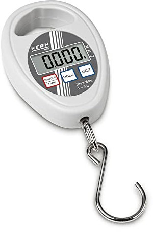 KERN KP-4355 Modello HDB Hängewaage, 10kg Wägebereich Max, 10g Ablesbarkeit