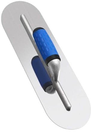 ＡＷＨＡＯ Herramienta de mano de la llana de piscina Hotel de acabado de acero inoxidable para mortero que trabaja con cemento, 40cmx10cm