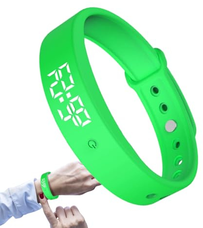 Vibrerande larm - ABS-silikon som illustrerat | Desuivi Physic Condition Armband Intelligent D E-tracker | Bekväm Quo-aktivitetsmonitorklocka
