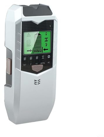 SH402 Détecteur de métaux mural 5 en 1 avec détecteur de montants et fil sous tension AC pour une construction sûre et des applications de bricolage dans les environnements en bois et cloisons sèches