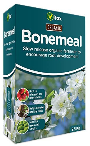 Vitax Bonemeal Organic Fertiliser - Slow Release Bone Meal for Plants - 1.25 Kg