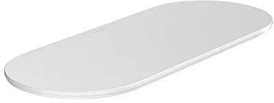 hansgrohe WallStoris - Deckel für Ablagekorb 25cm, Badezimmeraufbewahrung, Badezimmer Zubehör ohne bohren, Bad Accessoires, Mattweiß, 27925700