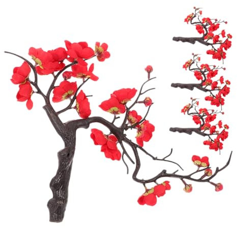 TOYANDONA 4pièces De Artificiel Soie Branches De pour Décorations De Mariage Et Maison pour Festifs Et Arrangements Floraux