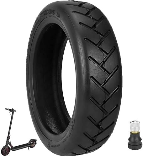 HORO.ES Rueda Cubierta 250x54 Compatible con Patinete Xiaomi 4, Neumatico Xiaomi 10 Pulgadas (250x54) Cubierta Patinete Eléctrico, Repuesto Rueda para Patinete Electrico (1PC Tubeless)