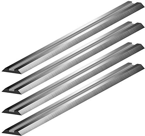 4 Stück Hobelmesser HSS Wendemesser 82 mm Ersatzmesser für Elektrohobel