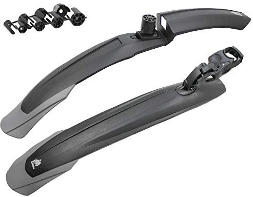 Black Dingo Cycling Produkts BDCP Gander Cross Country EVO MTB Steck-Schutzblech Set 26'' 27,5'' 29'' Zoll