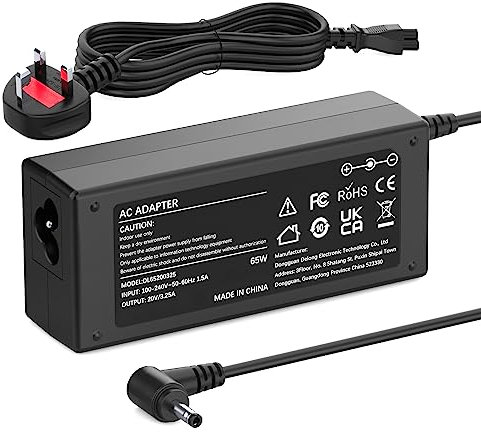 65W Laptop Charger Compatible with Lenovo Ideapad 3 5 330 330S 320 320S 310 100 110 120S 130 S130 S340 S540 S740 510 520 530S Yoga 510 520 530 Flex 4 5 6 Miix 510 520 Pa-1450-55Lk Power Supply Adapter