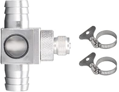 DONGKER Acuario CO2 difusor reactor externo, 12mm/16mm externo en línea CO2 difusor atomizador para acuario plantado