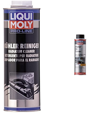 Liqui Moly 5189 Pro-Line Detergente per Radiatore & 1802 Stop Perdite d’Olio