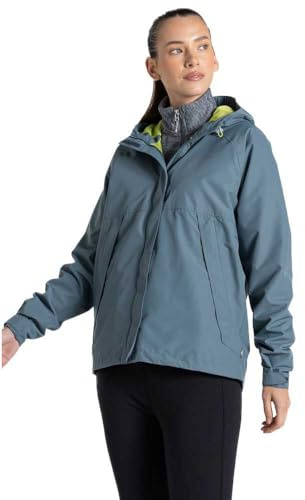 Craghoppers Womens/Ladies Ossus Waterproof Jacket (12 UK) (Storm Grey)