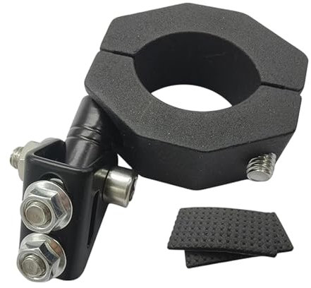 Pince de montage pour moto – Support d'extension de guidon réglable, support d'installation étanche, collier de serrage pour tube de moto pour projecteur, feu de brouillard