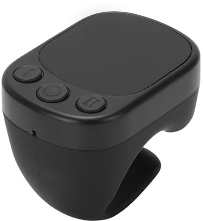 Plyisty Anello Di Scorrimento Remoto, Mouse Da Dito Con Touchpad, Telecomando Per App E Reader, Fotocamera, Registrazione Video, Universale Per Telefono E Tablet
