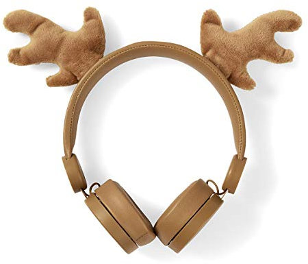 NEDIS Cuffie Sovrauricolari con filo On-Ear - 3.5 mm - Lunghezza cavo: 1.20 m - 85 dB - Marrone