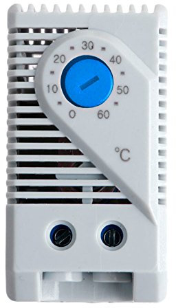 Buwei KTS011 0-60 ℃ regolatore di temperatura del sensore del termostato meccanico compatto NUOVO