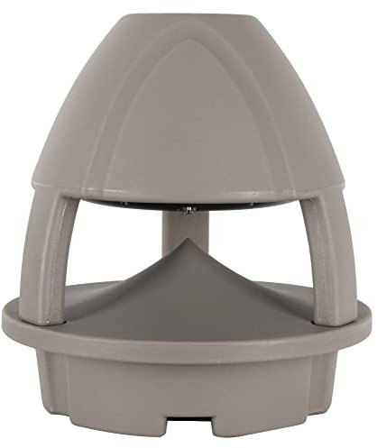 McGrey WPL-660GY BT 360° Altoparlante Outdoor Attivo a 2 Vie per Giardino - Portata Bluetooth®: ca. 10 Metri - Distribuzione del Suono a 360° - Resistente all’Acqua e ai Raggi UV (IP56) - Grigio