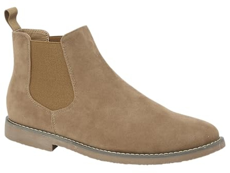 Charles Southwell Men's imitation suede lace up and Twin Gusset Desert Boots Sizes 7-12